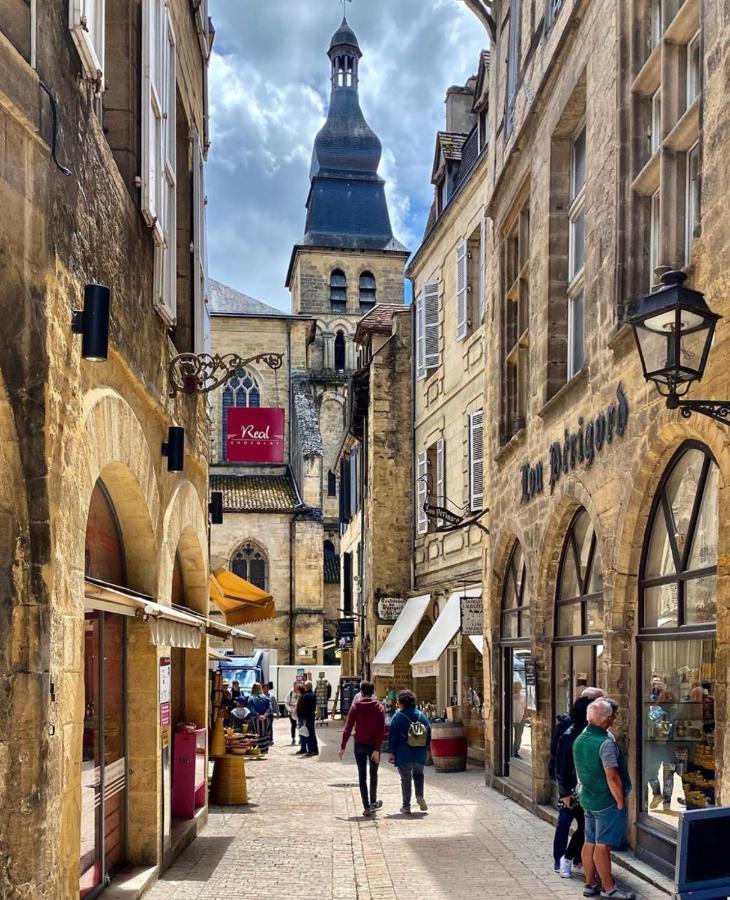 Les Toits De Marceau, Coeur Cite Historique Sarlat Apartment Bagian luar foto